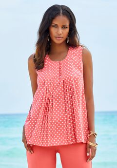 Plus Size Black Summer Tops