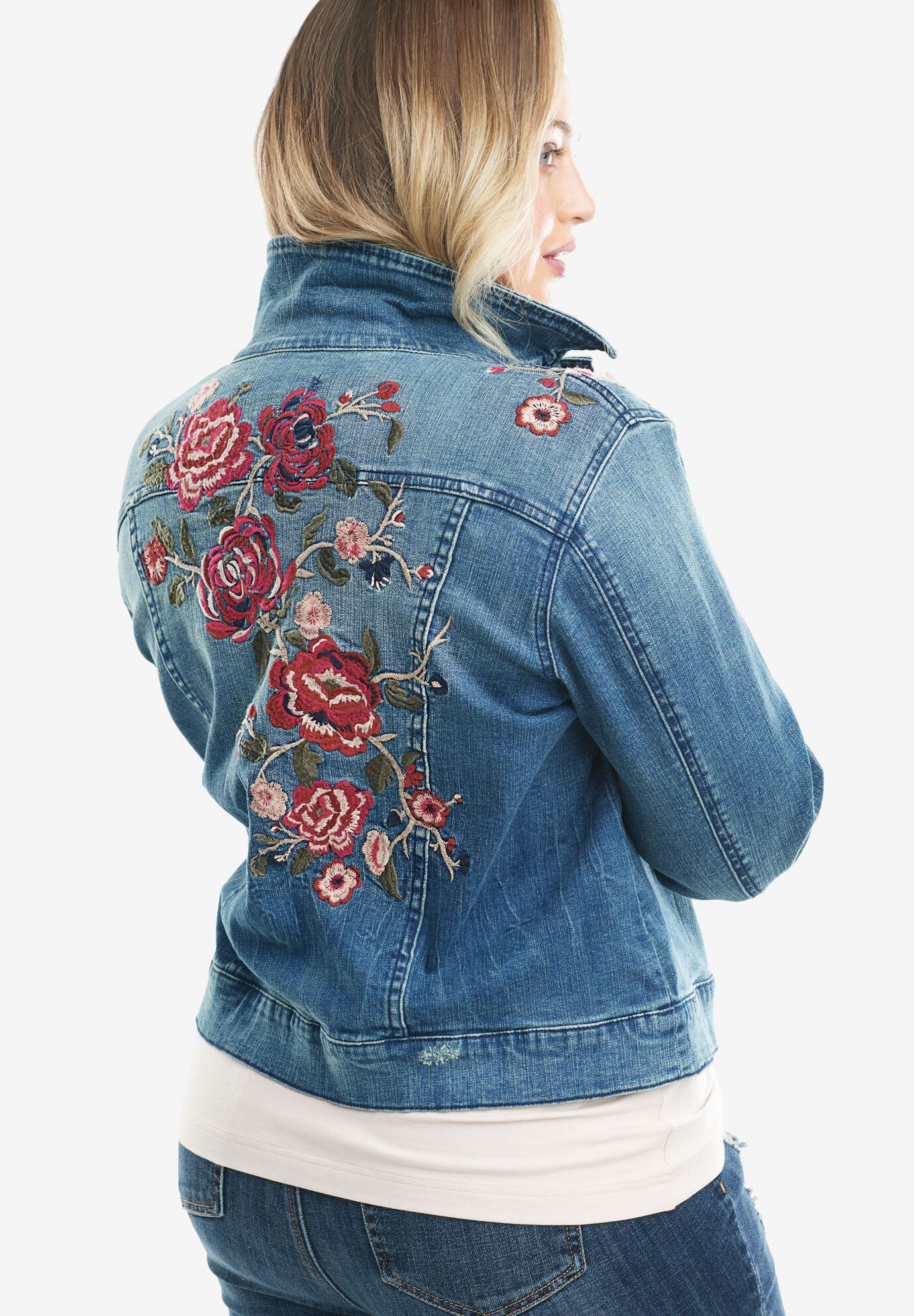 Monogrammed Jean Jacket