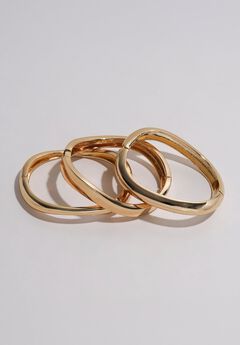 3-Piece Bangle Bracelet Set