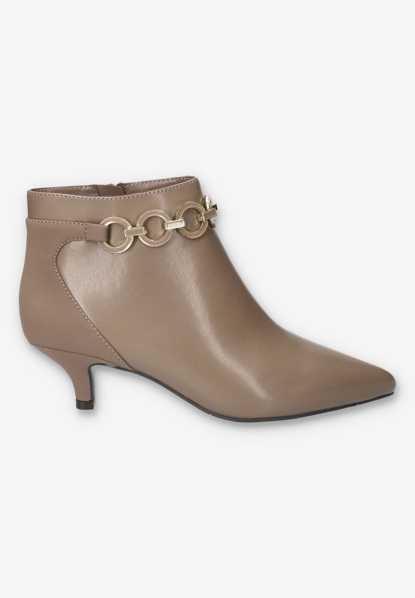 Jinx Dress Ankle Boot, TAUPE, alternate image number 2
