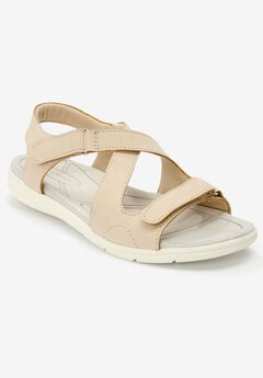 Wide Width Ankle Strap Sandals