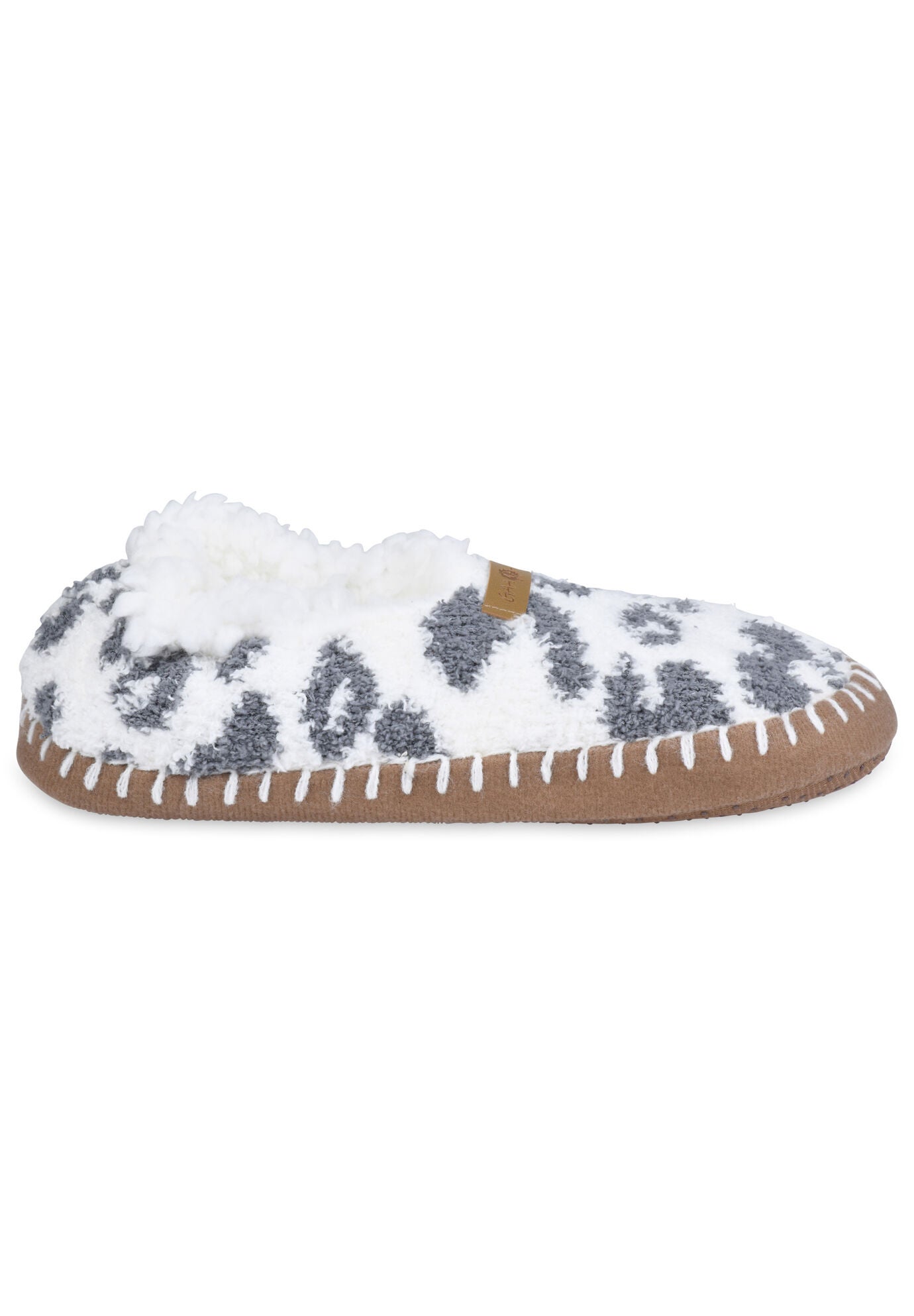 Womens Cozee Yarn Mocassin With Sidewall Mocassin Slipper By Gaahuu, , alternate image number 4