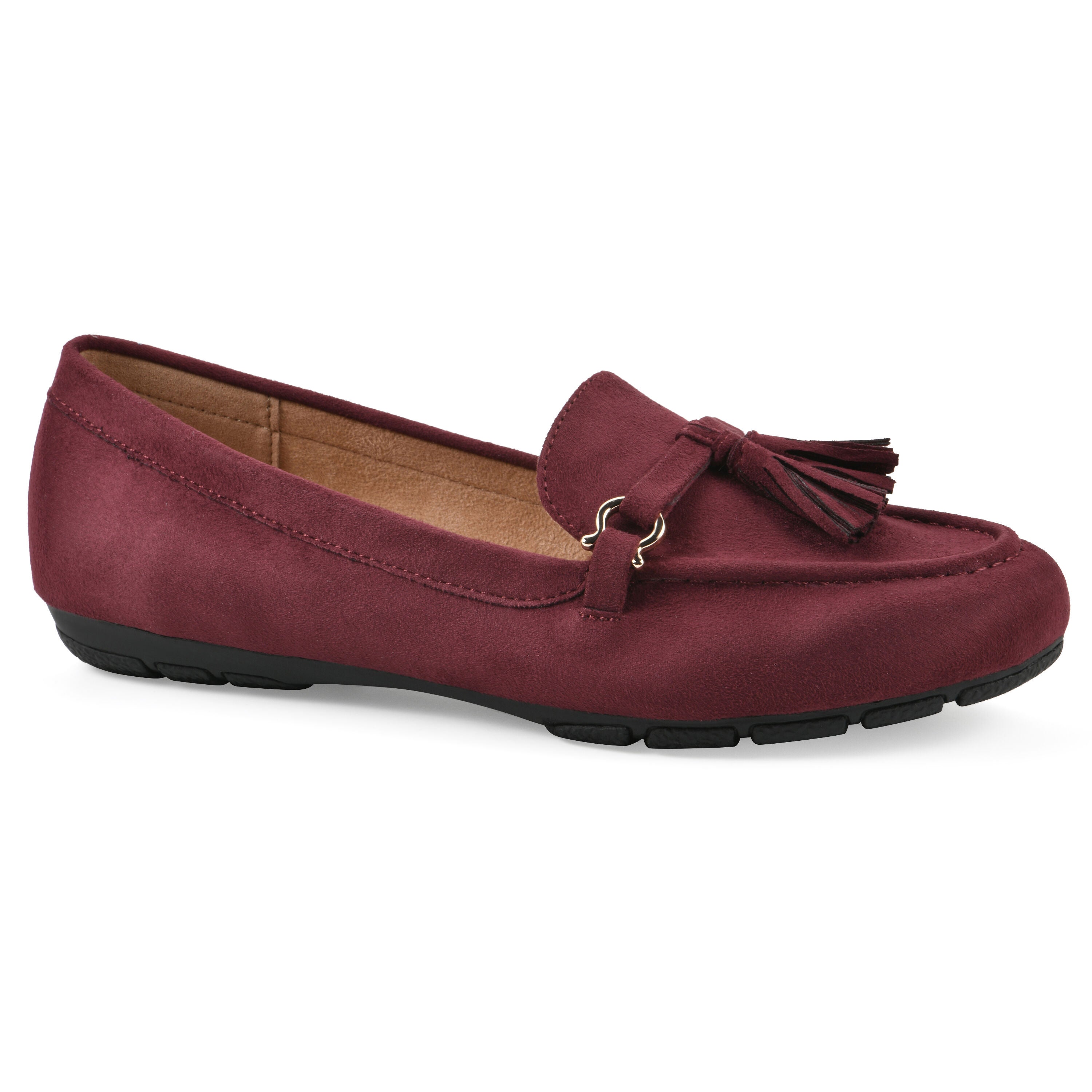 Gush Driving Mocassin, DARK BURGUNDY, hi-res image number 0