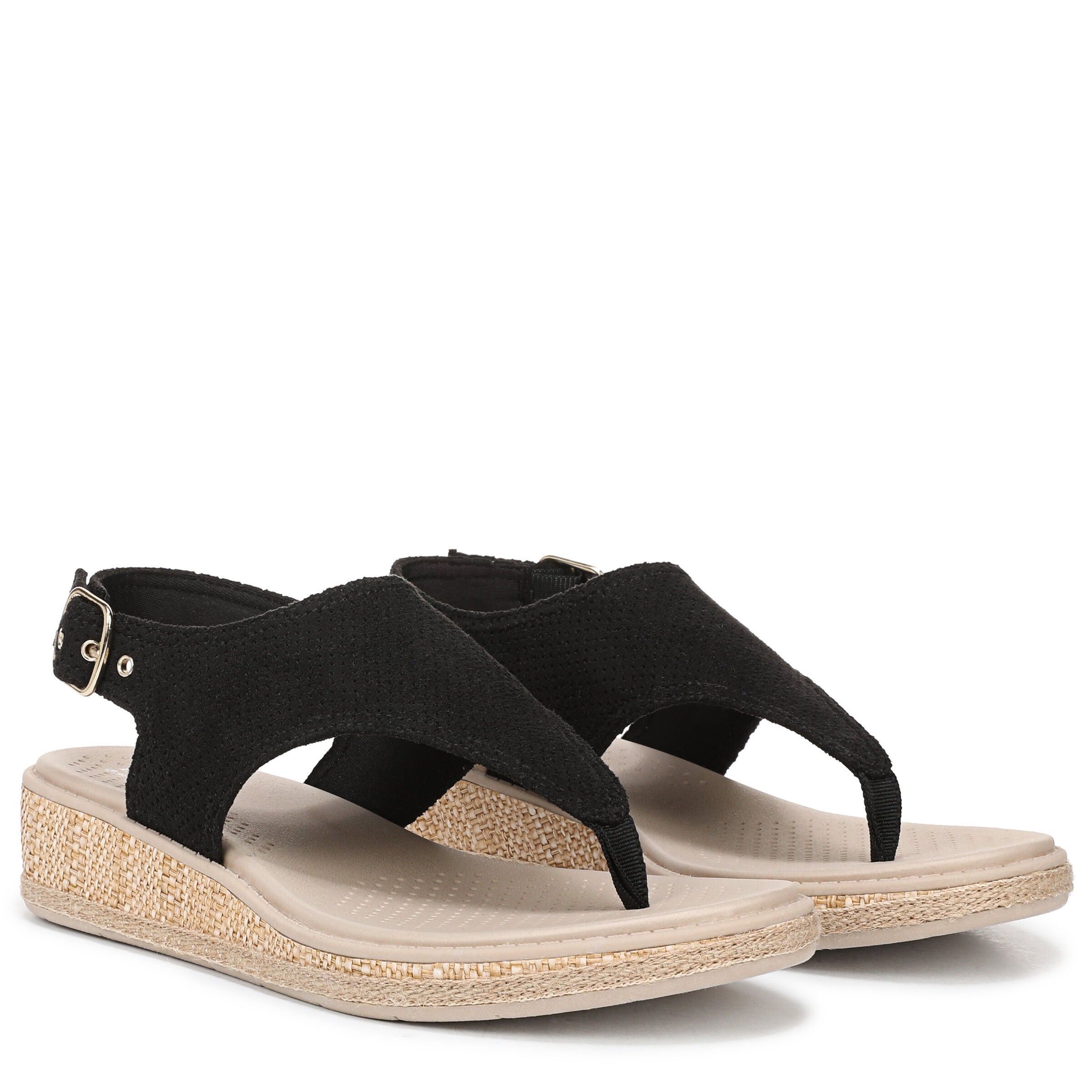 Beachy Slingback Sandal, BLACK, alternate image number 2