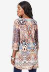 V-Neck Printed Tunic, , on-hover image number 1