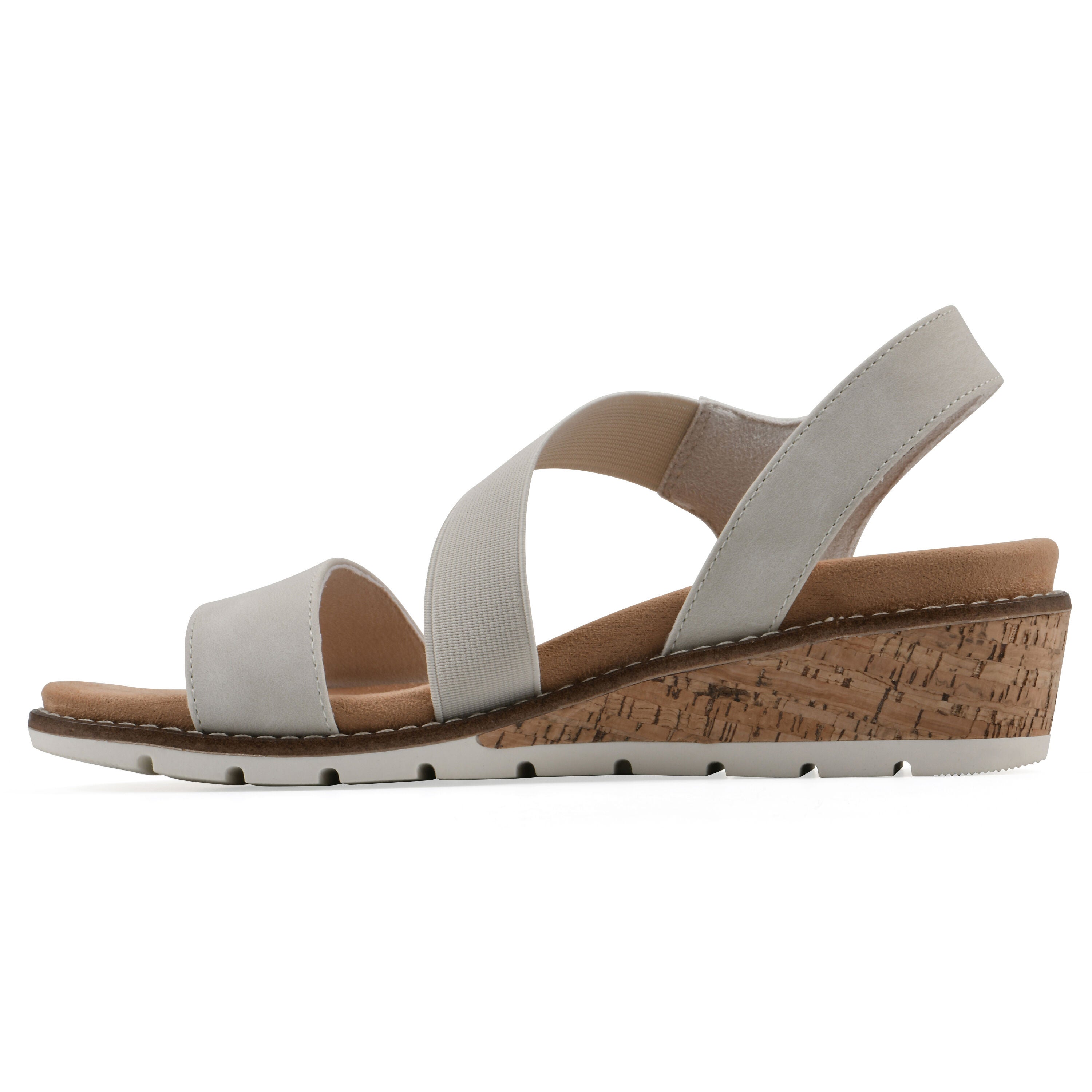Tinnley Wedge Sandal, ICE NUBUCK, alternate image number 3