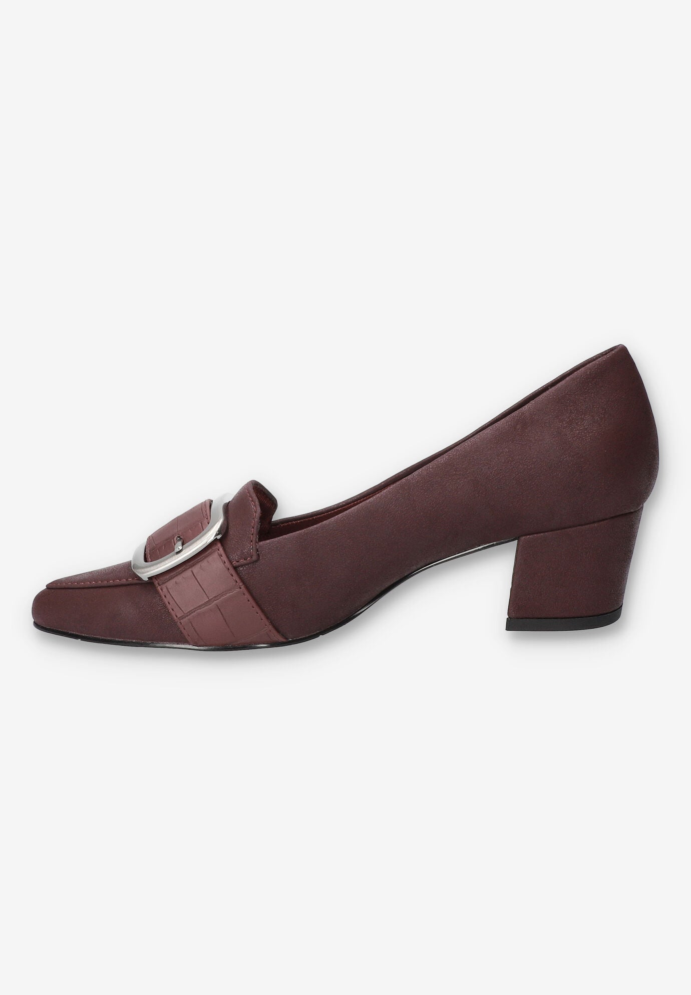 Aster Pump, BURGUNDY MATTE, alternate image number 4