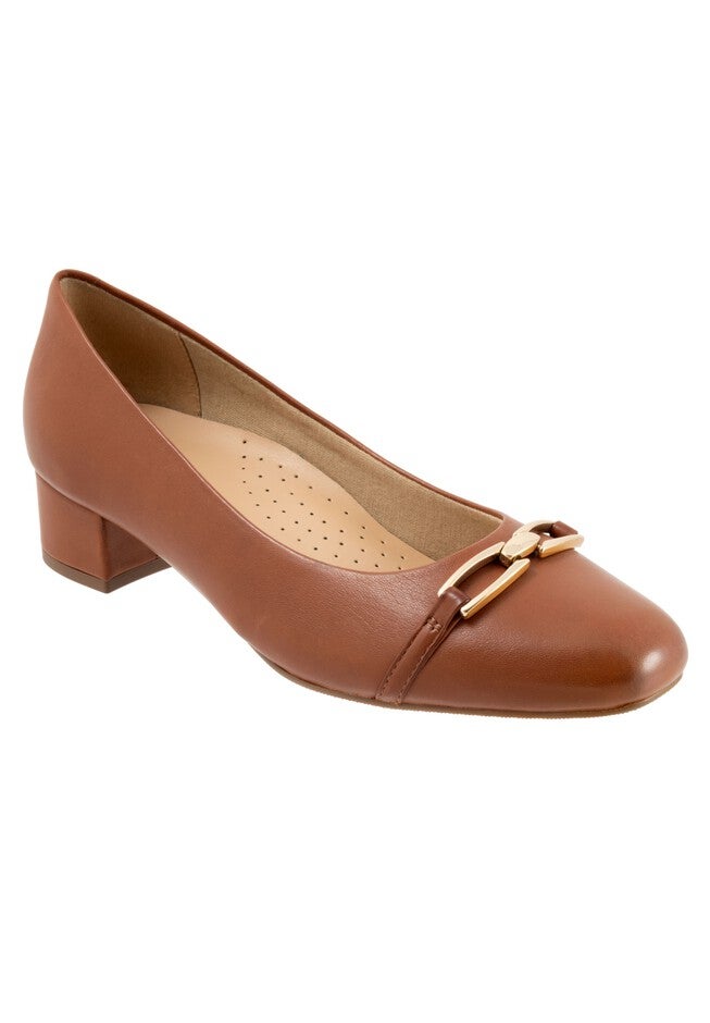 Dakota Heeled Pump, LUGGAGE, hi-res image number 0