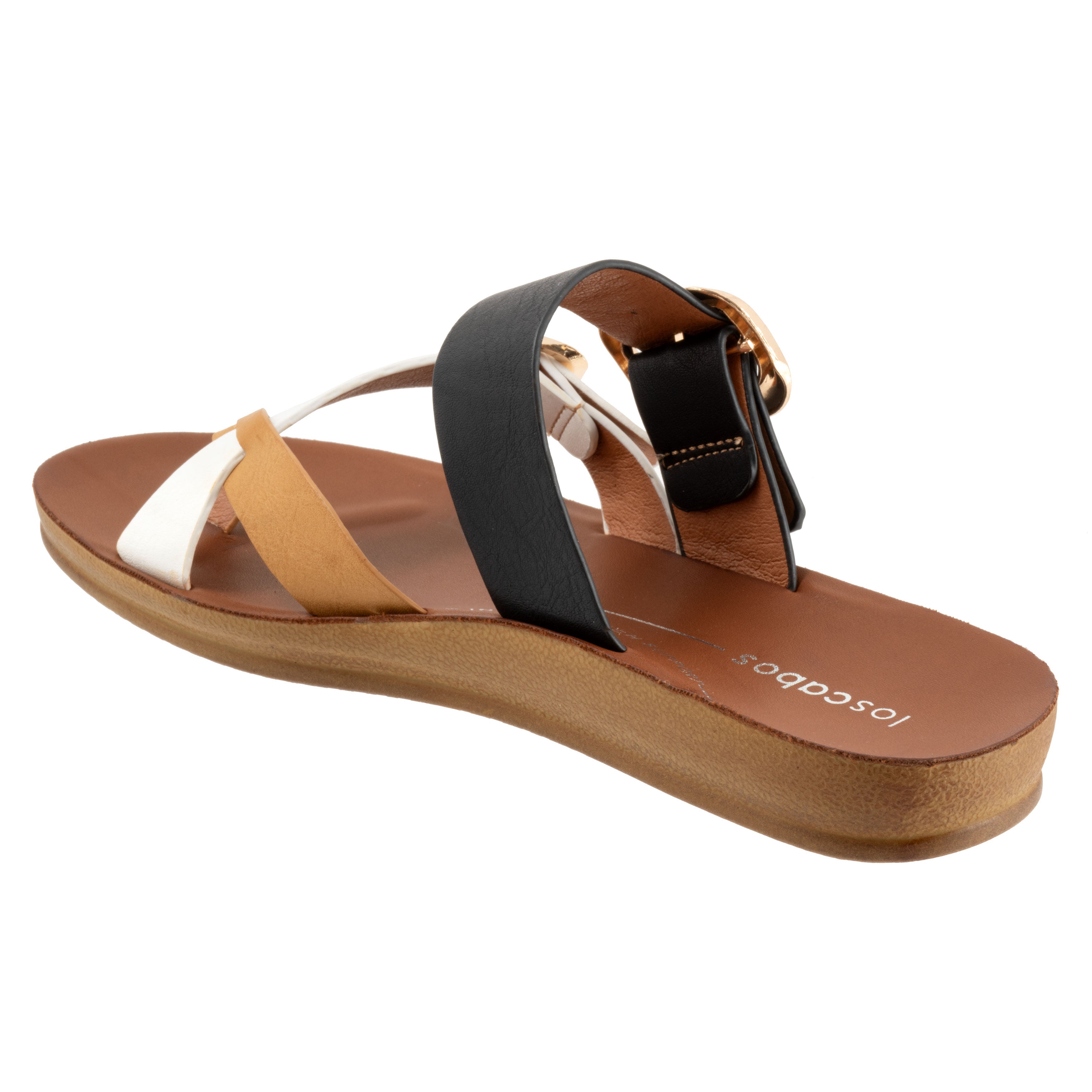 Dany Sandal, BLACK MULTI, on-hover image number 1