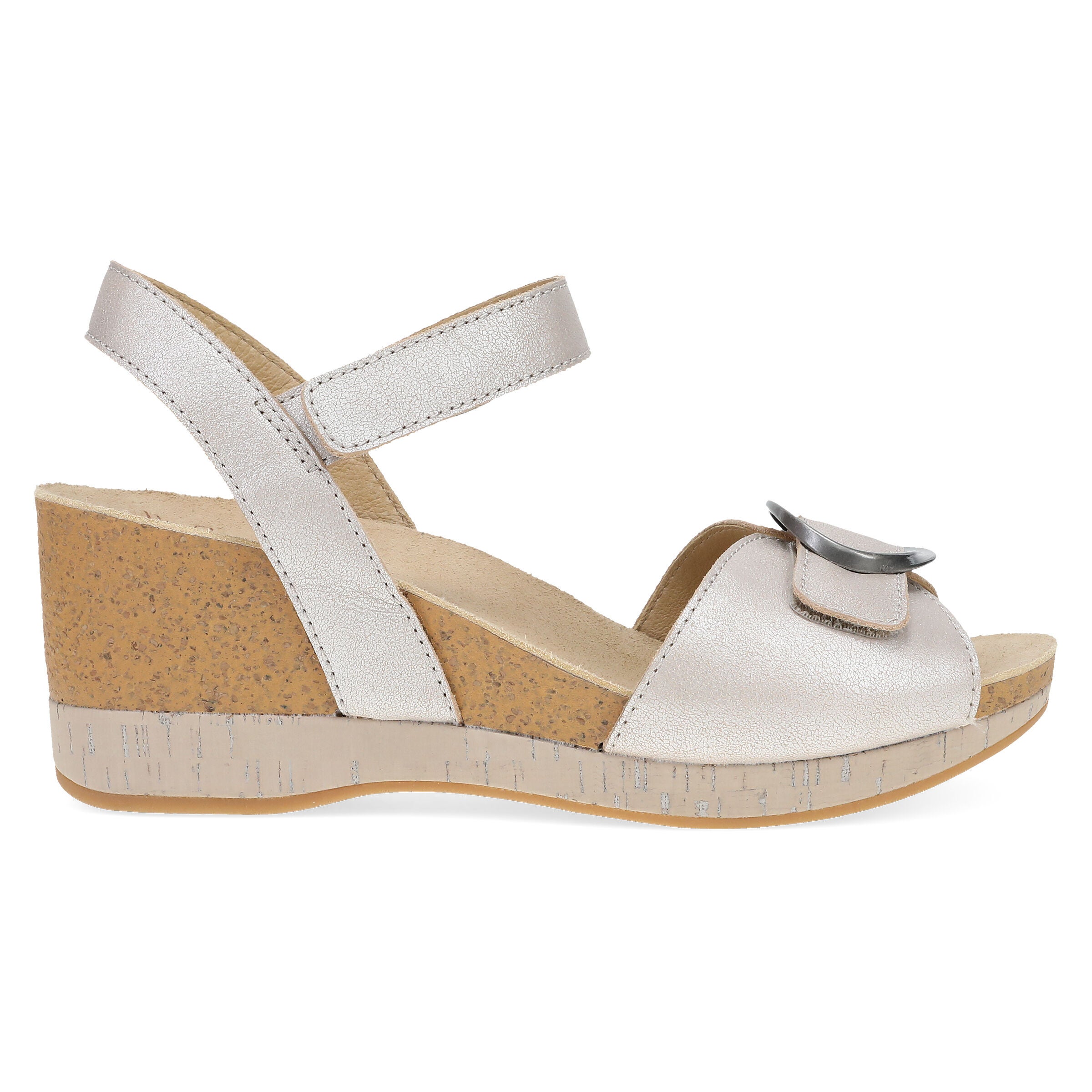 Stella Pearl Metallic Sandal, PEARL, alternate image number 4