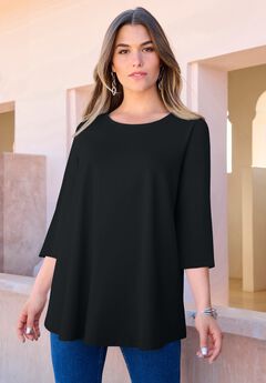 Ultimate Three Quarter Sleeve Swing Tee