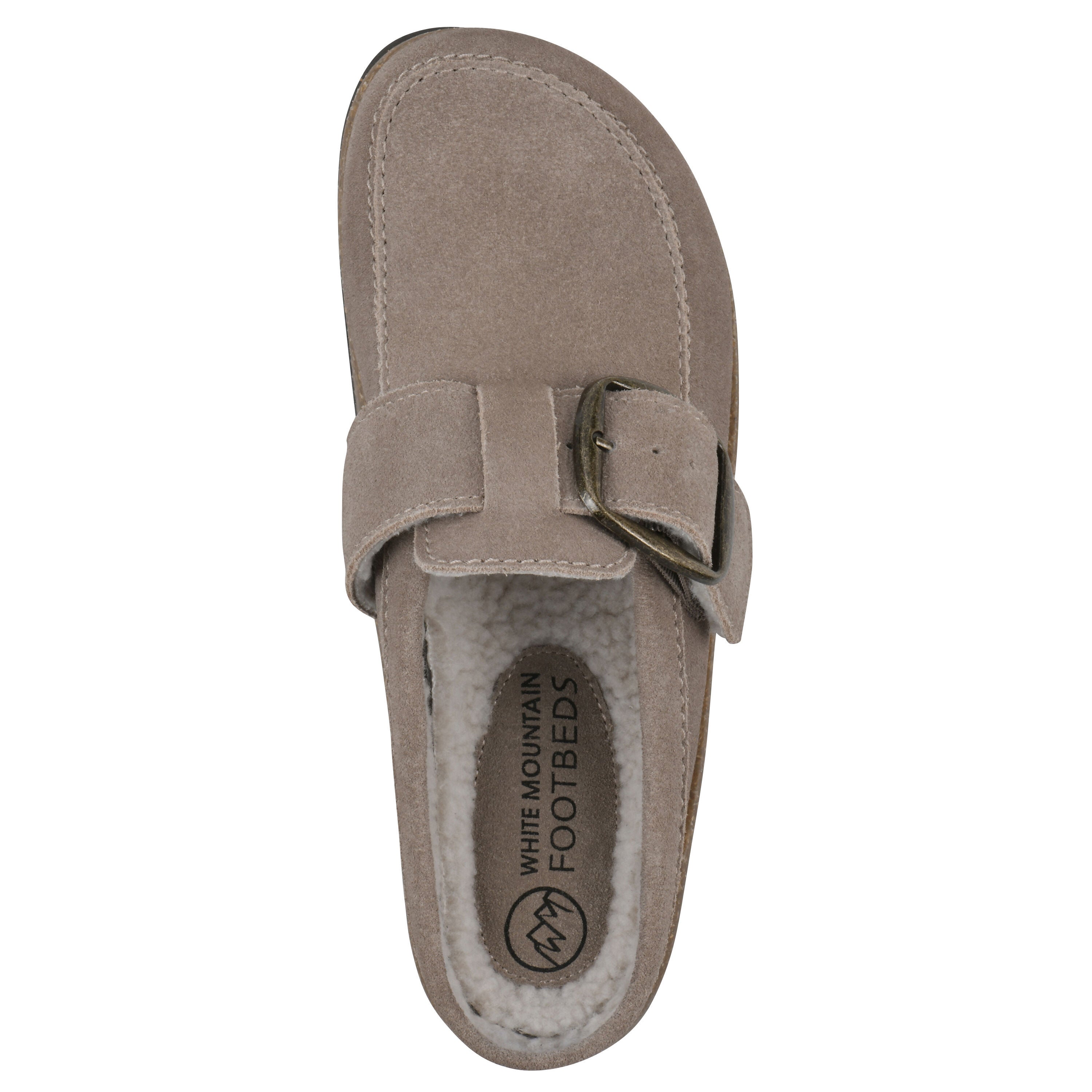 Bueno Footbeds Clog, TAUPE SUEDE FF, alternate image number 4