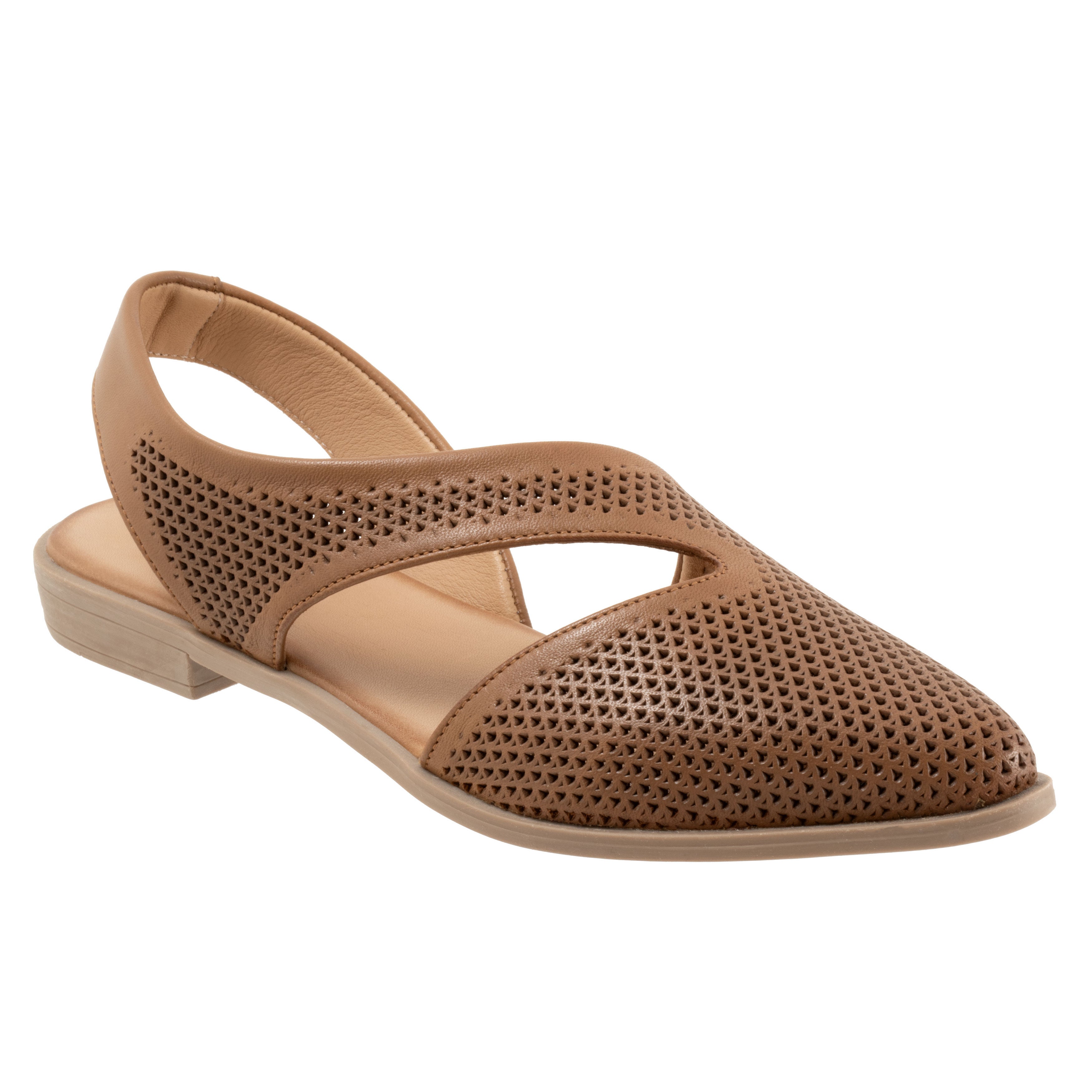 Bianca Perf Sandal, WALNUT, hi-res image number 0