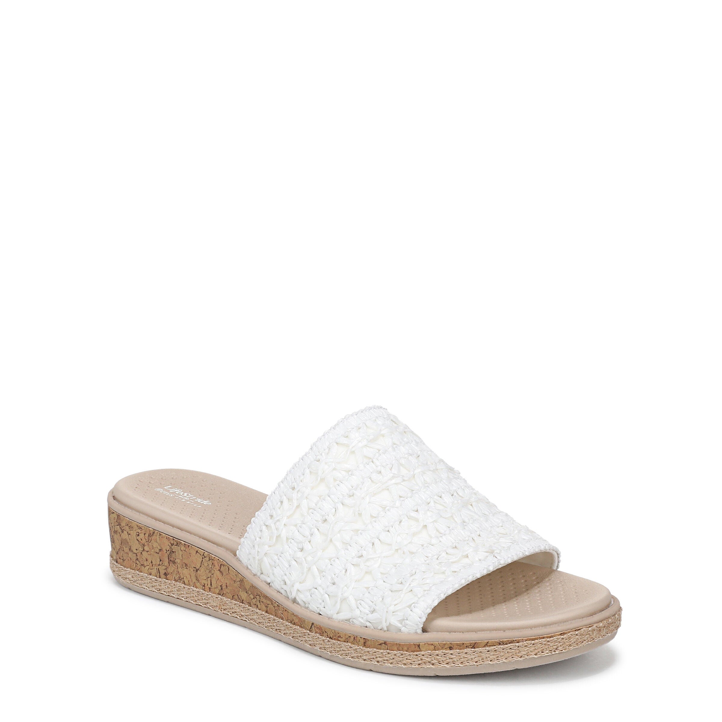 Breezy Wedge Sandal, BRIGHT WHITE, hi-res image number 0