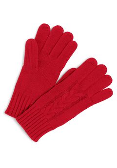 Cable-Knit Gloves