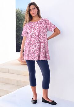 Plus Size Easy-Fit Daily Tops for Spring Break