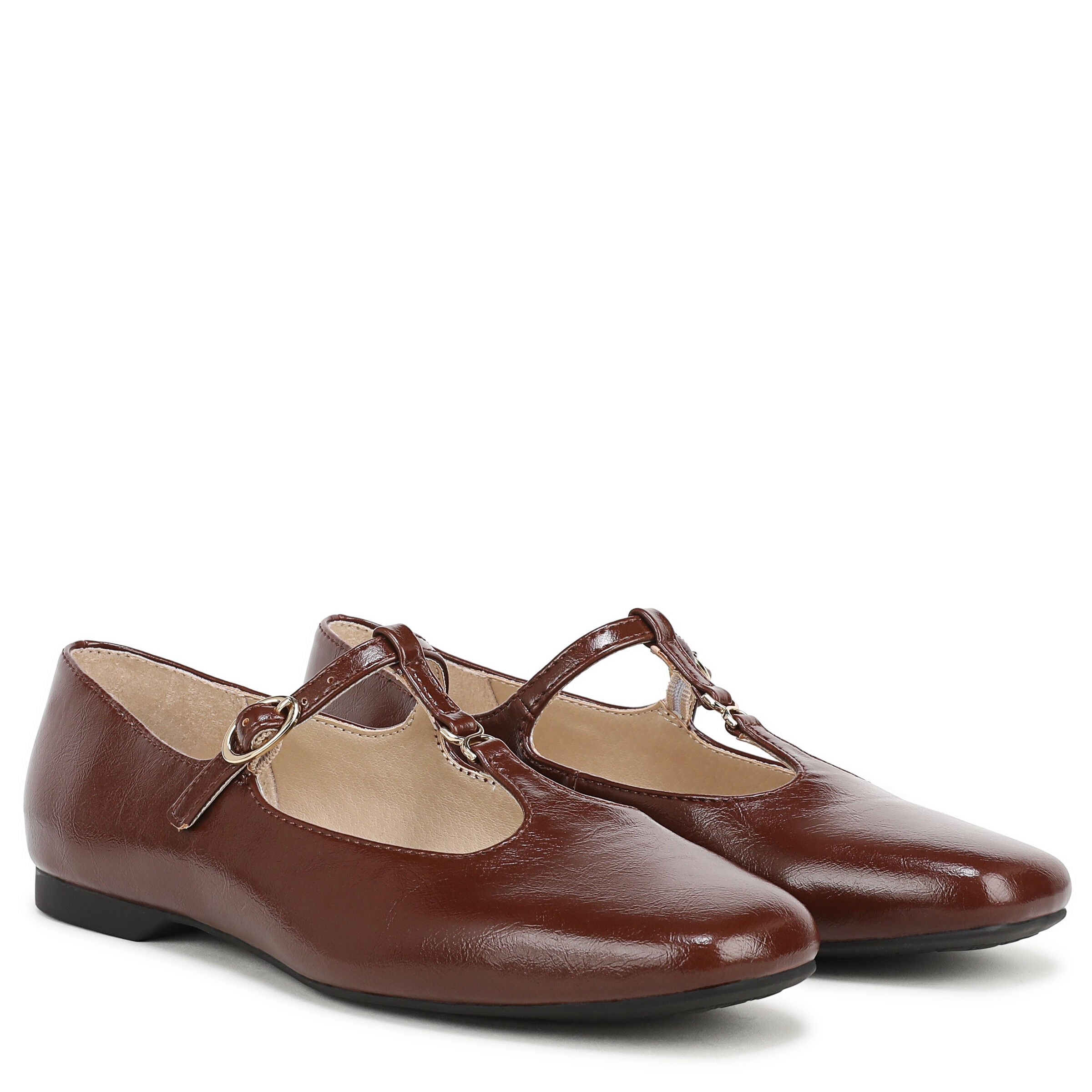 Bennett Mary Jane Flat, COGNAC, alternate image number 2