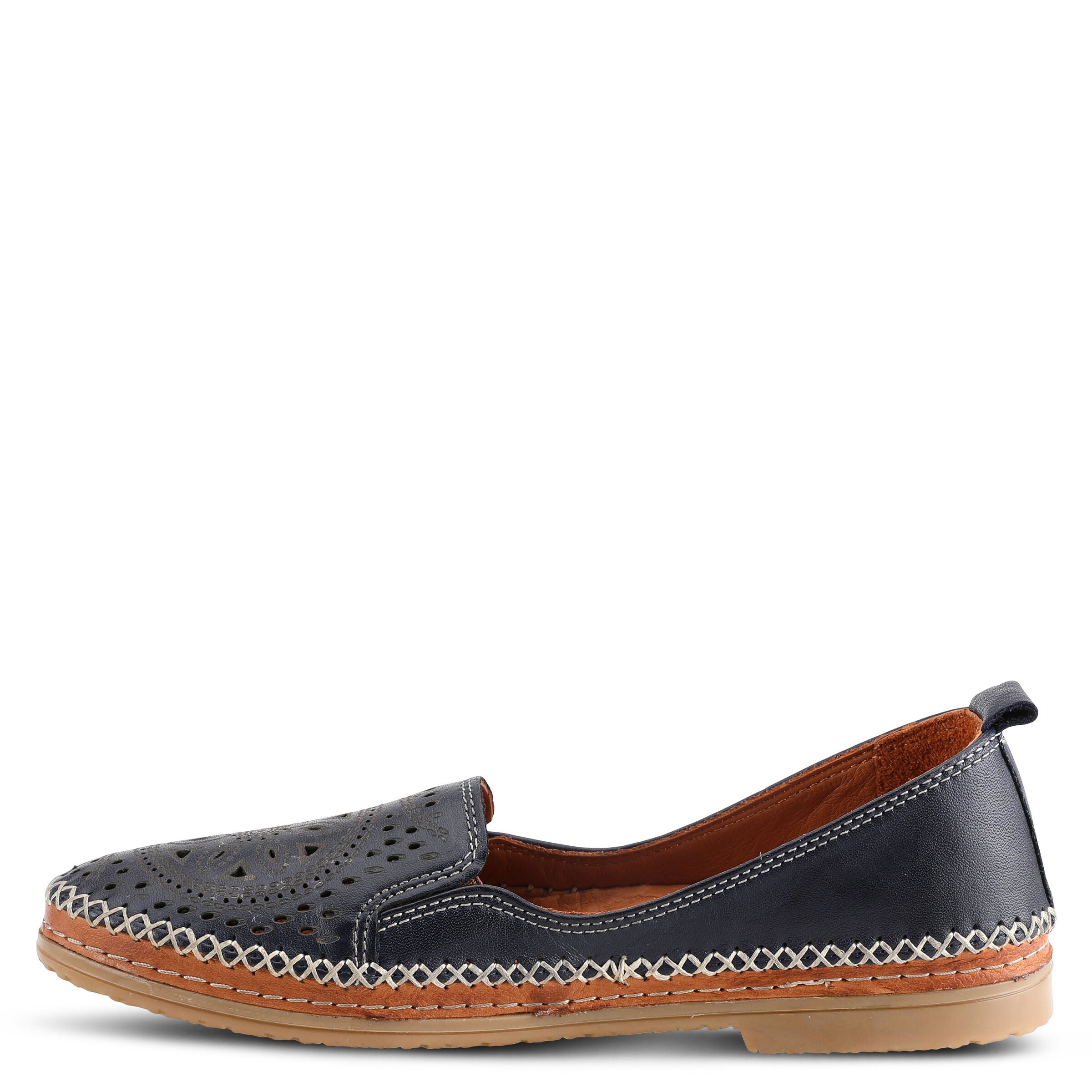 Ingrid Slip-On, NAVY, alternate image number 2
