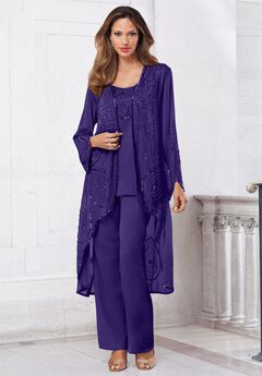 Beaded Pant Set