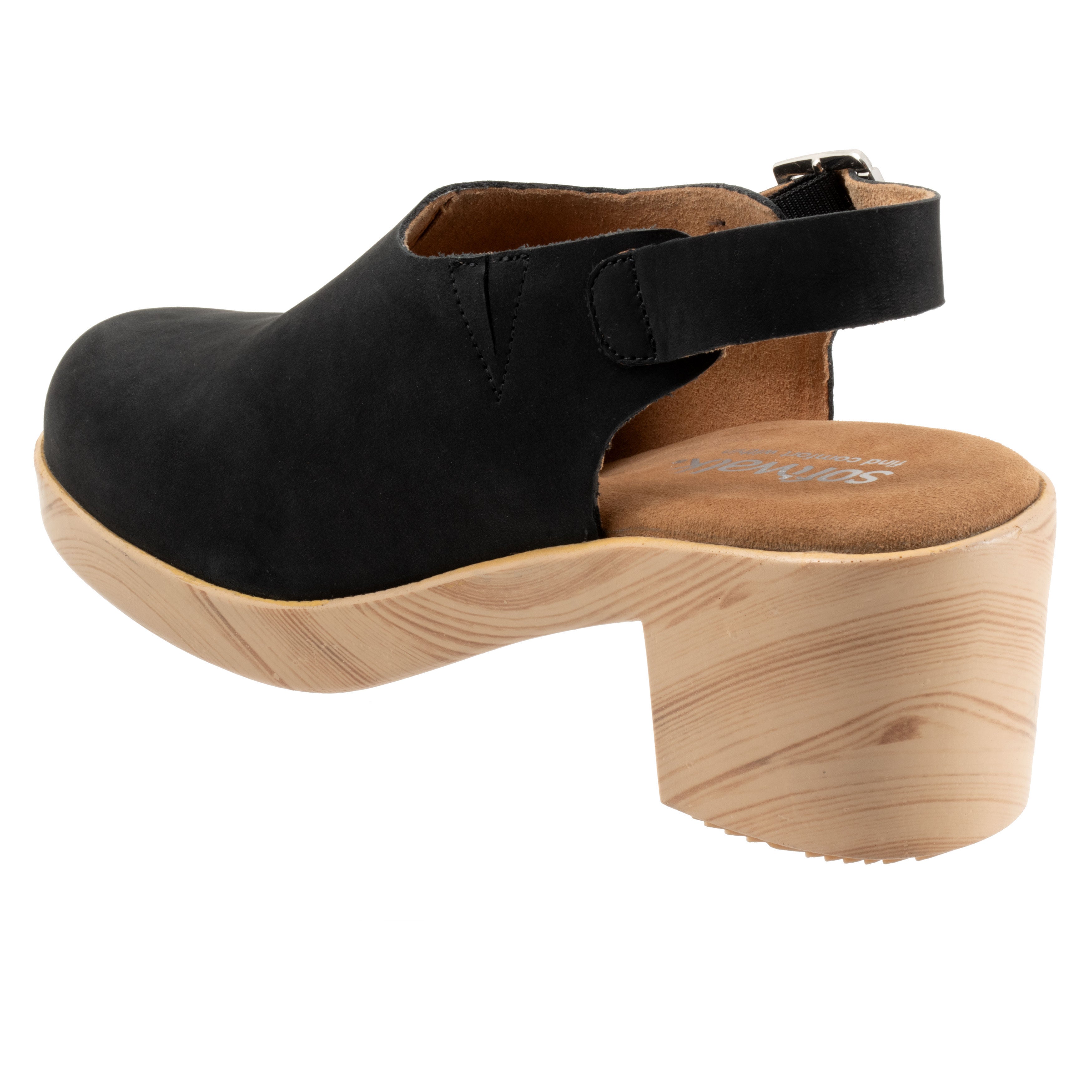 Fairbanks Clog, DARK BLACK NUBUCK, on-hover image number 1