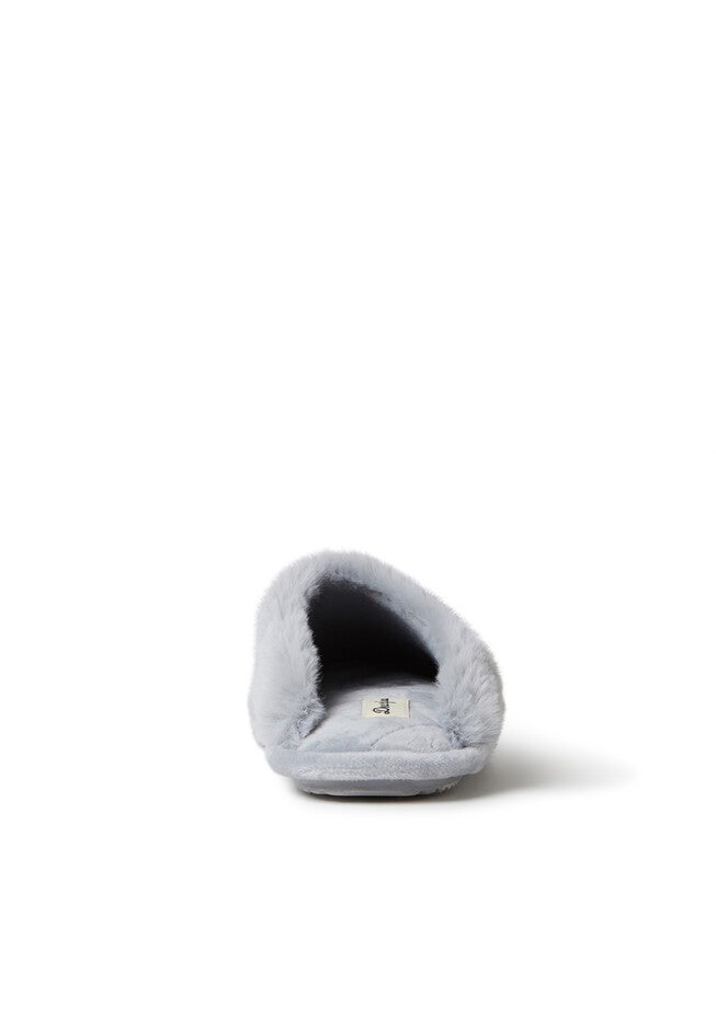 Bailey Plush Furry Scuff by Dearfoams, , on-hover image number null