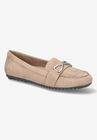 Susmita Loafer, ALMOND SUEDE LEATHER, hi-res image number null