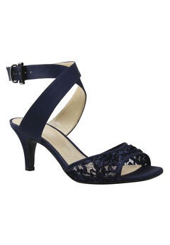 Womens Navy Dress Sandals