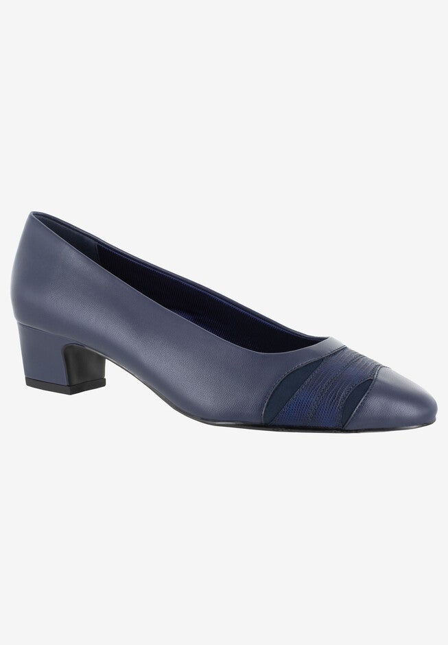 Babette Pump , NAVY, hi-res image number null