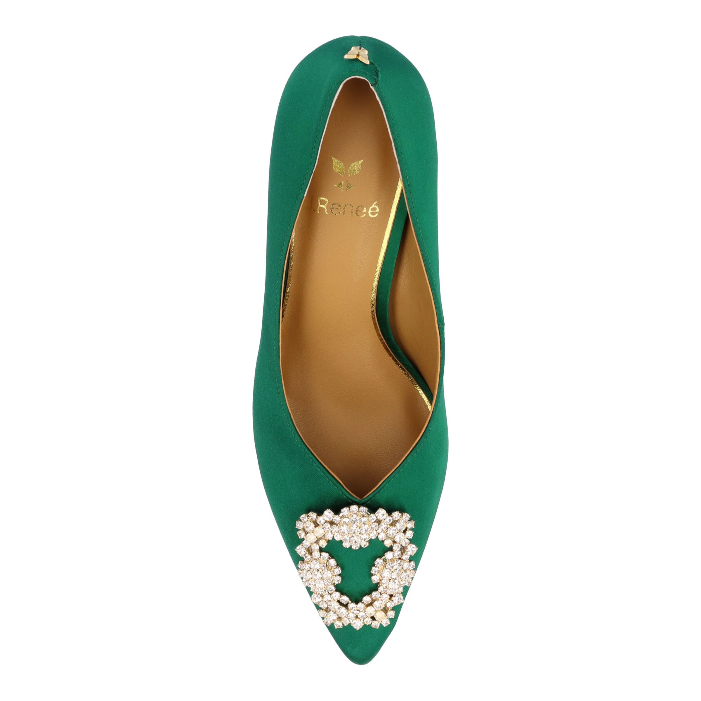 Ezara Slip-On Pump, EMERALD, alternate image number 1
