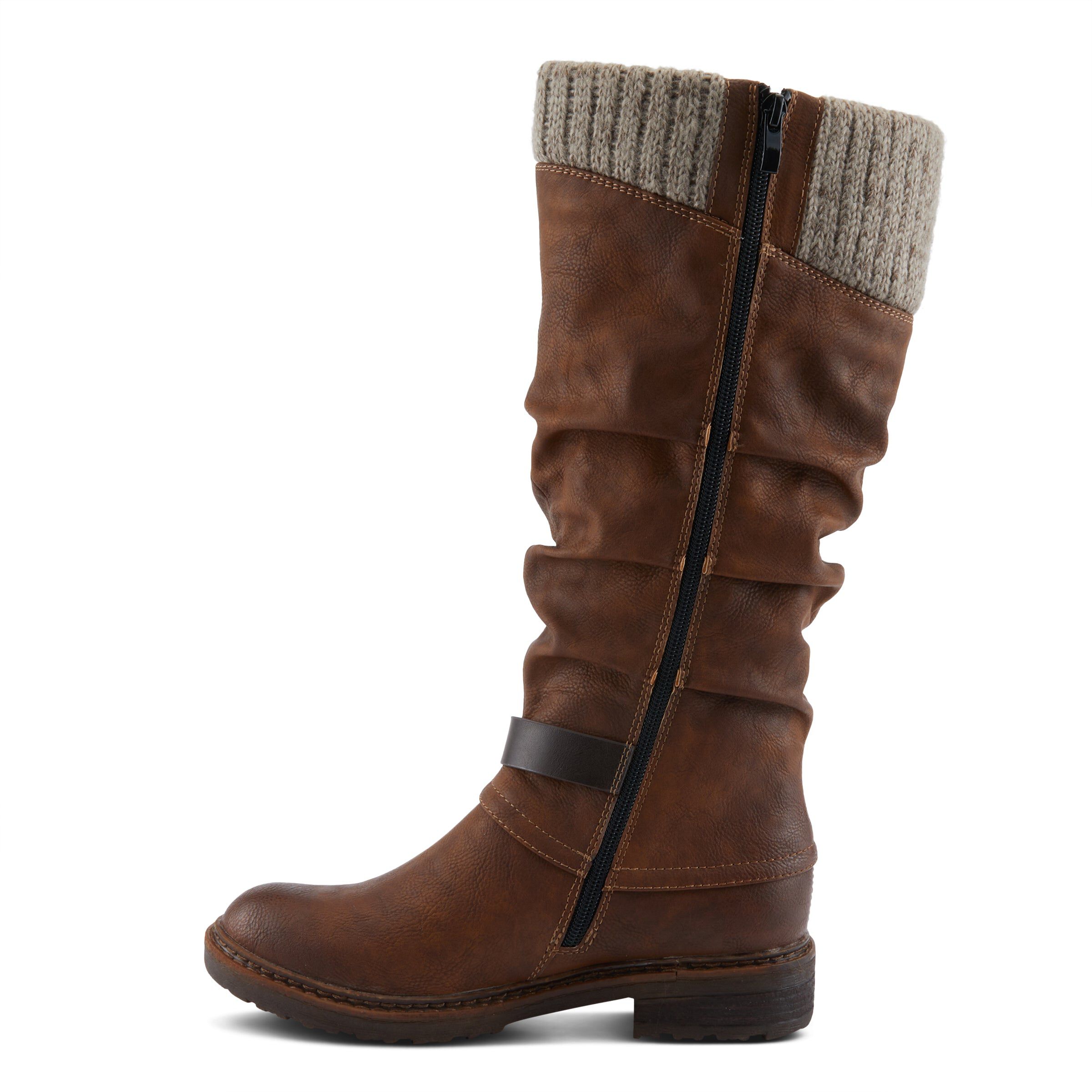Rowin Tall Boots, MEDIUM BROWN, alternate image number 2