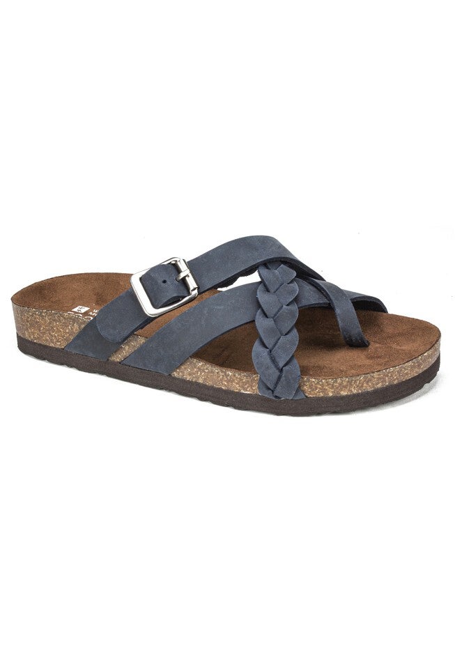 Harrington Leather Sandal , NAVY LEATHER, hi-res image number 0
