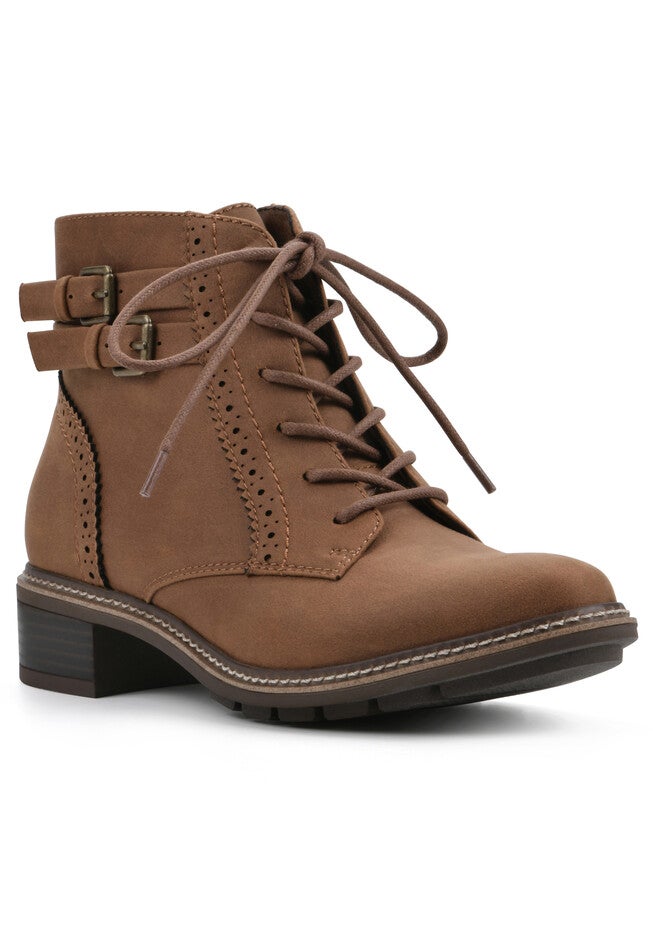Elibeth Bootie, TAN FABRIC, hi-res image number null
