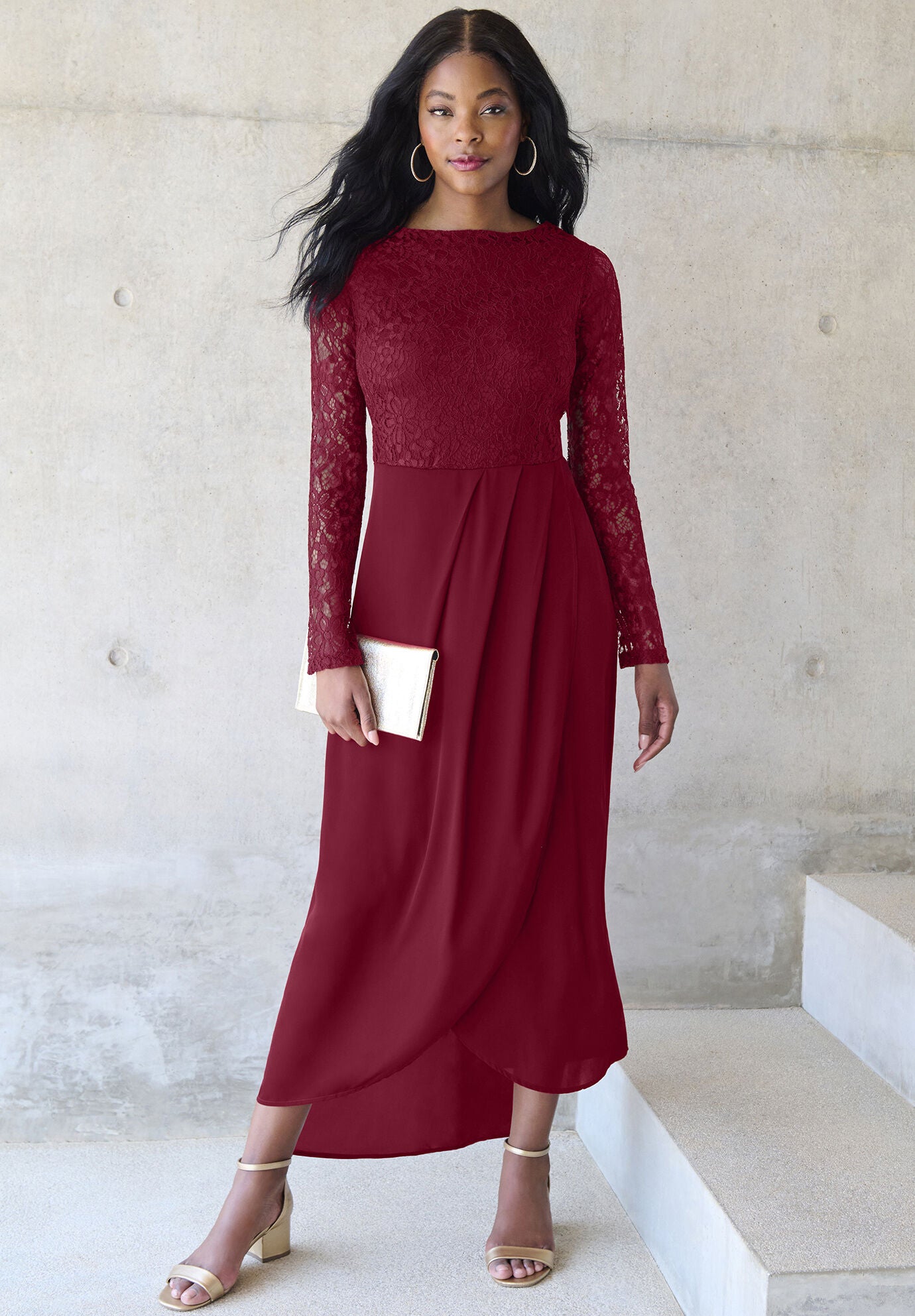 Lace tulip dress shop