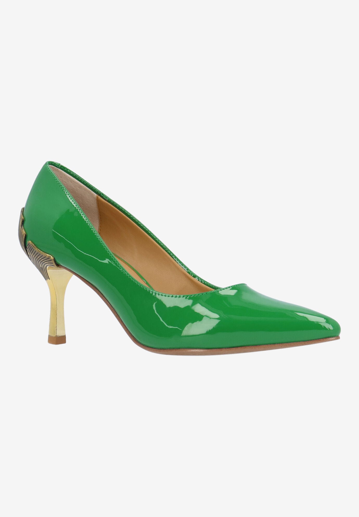 Tacy Slip On Pump, GREEN, hi-res image number 0