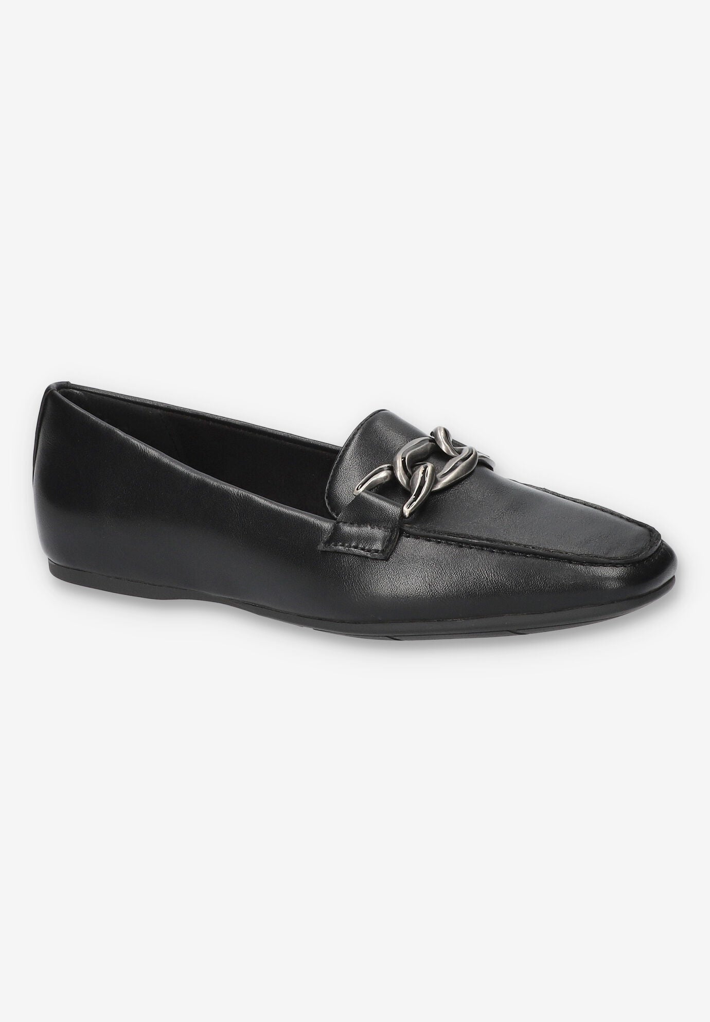 Femi Square Toe Flat, BLACK, hi-res image number 0