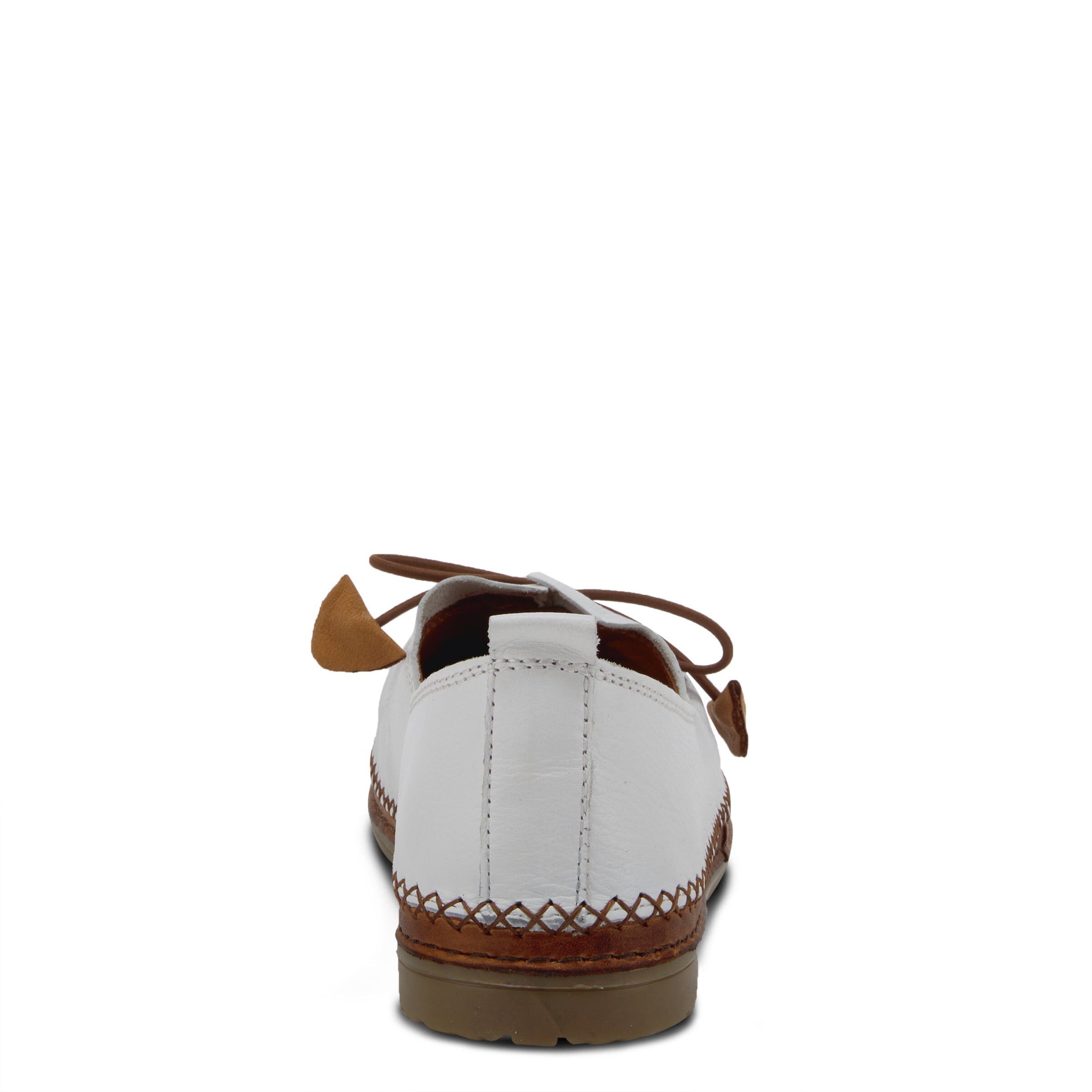 Berna Flat Shoes, WHITE, on-hover image number 1