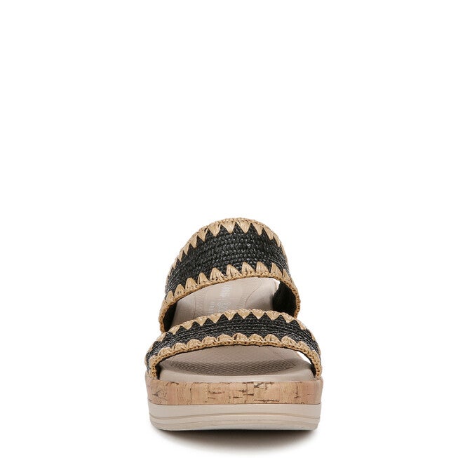 Resort Sandal, BLACK STRETCH, alternate image number 4