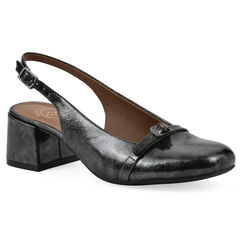 Later Slingback Block Heel