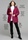 Classic-Length Puffer Jacket with Hood, , alternate image number null