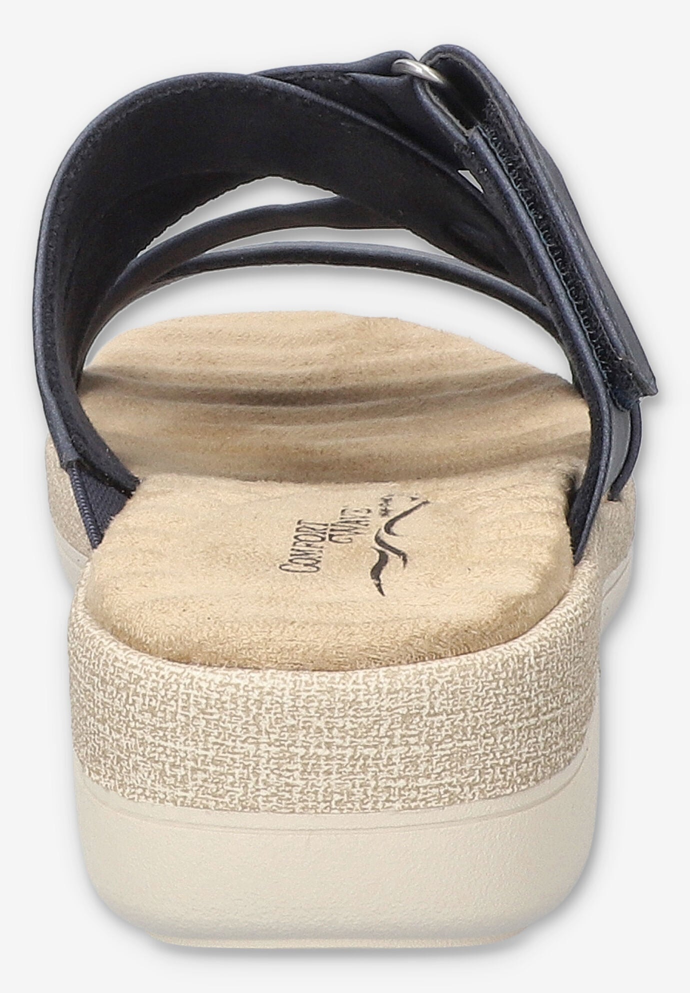 Paola Comfort Platform Sandal, NAVY, alternate image number 3