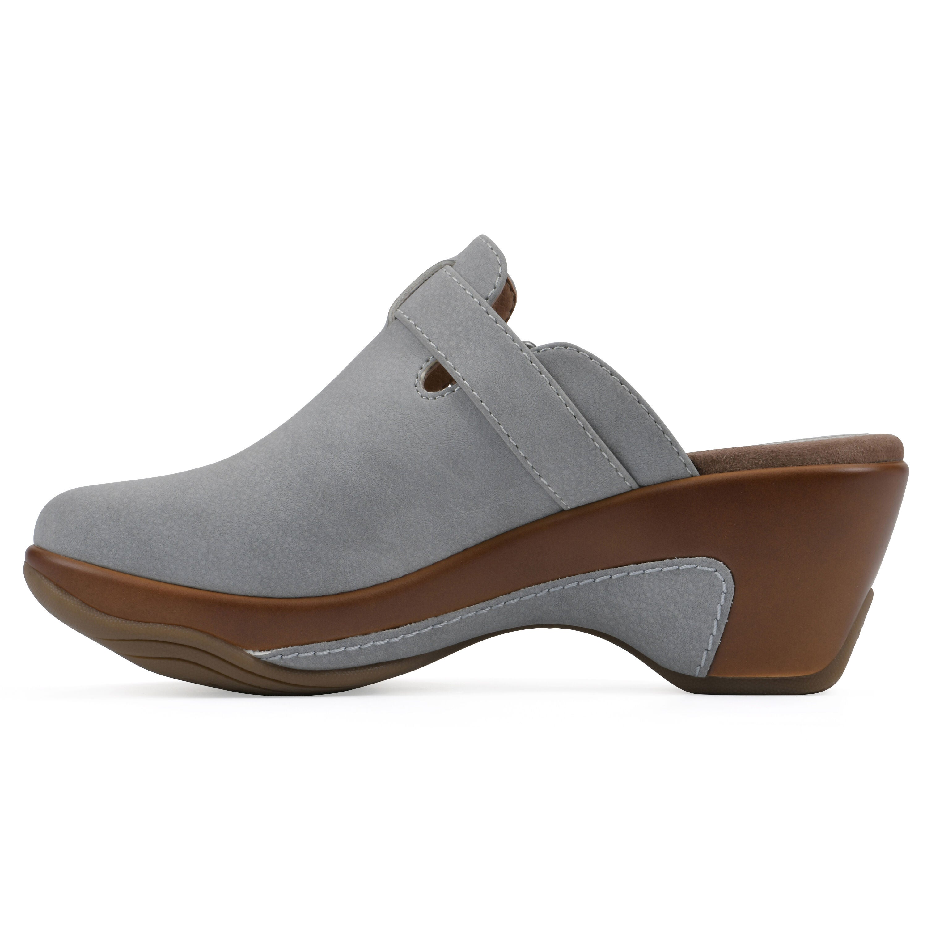 Viewed Slip-On Clog, DOVE GREY, alternate image number 3