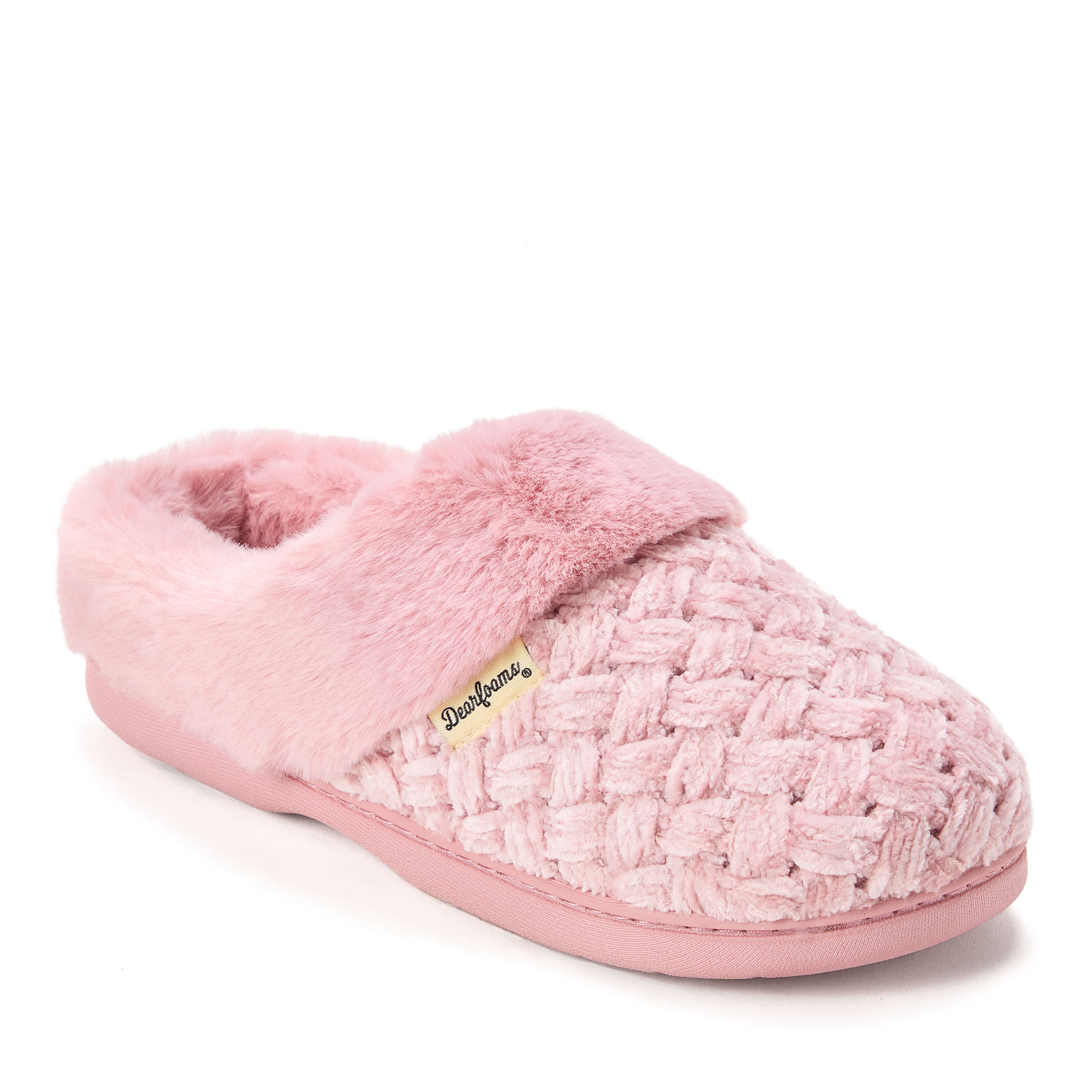 Claire Cable Knit Chenille Clog