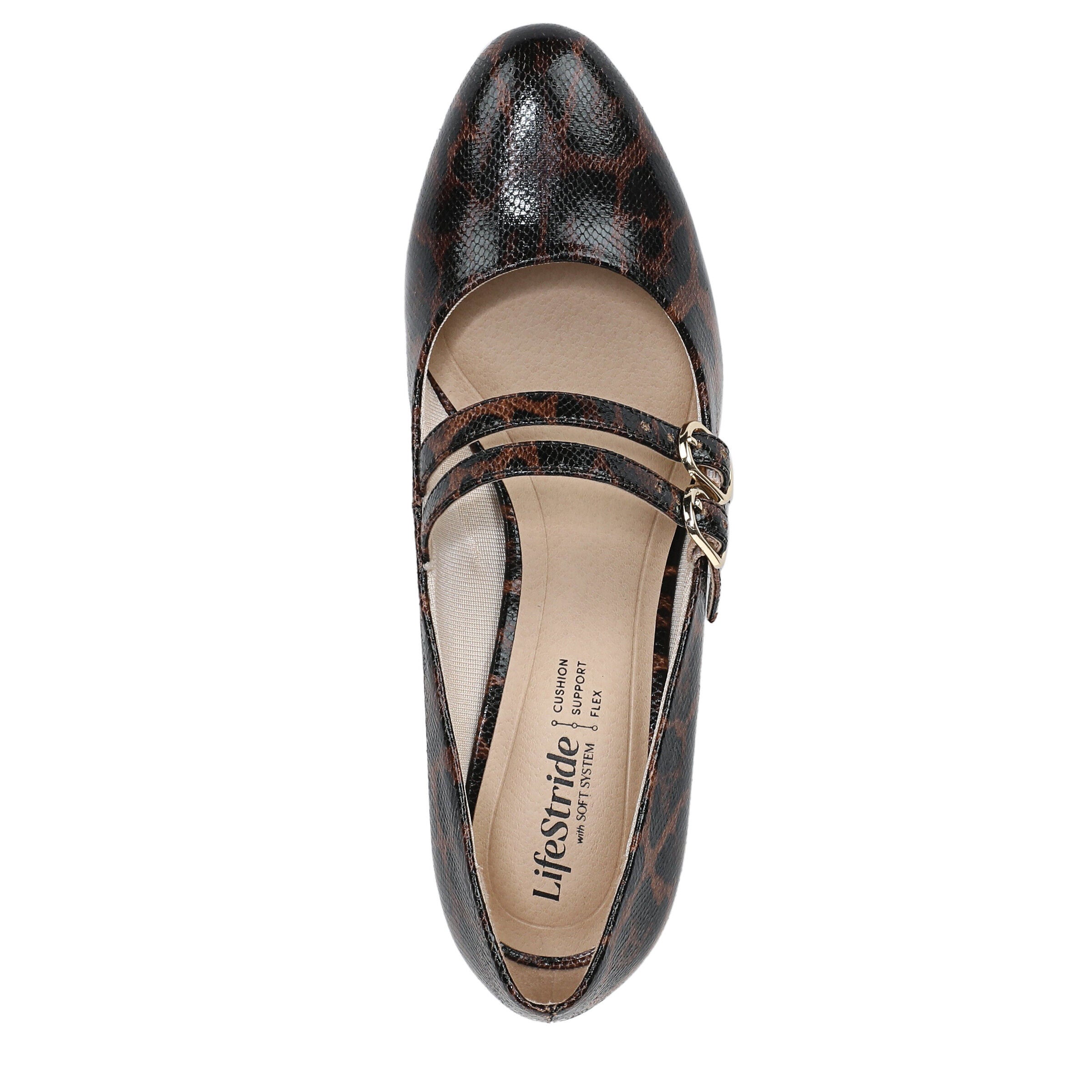 True Mary Jane Pump, BROWN MULTI, alternate image number 6