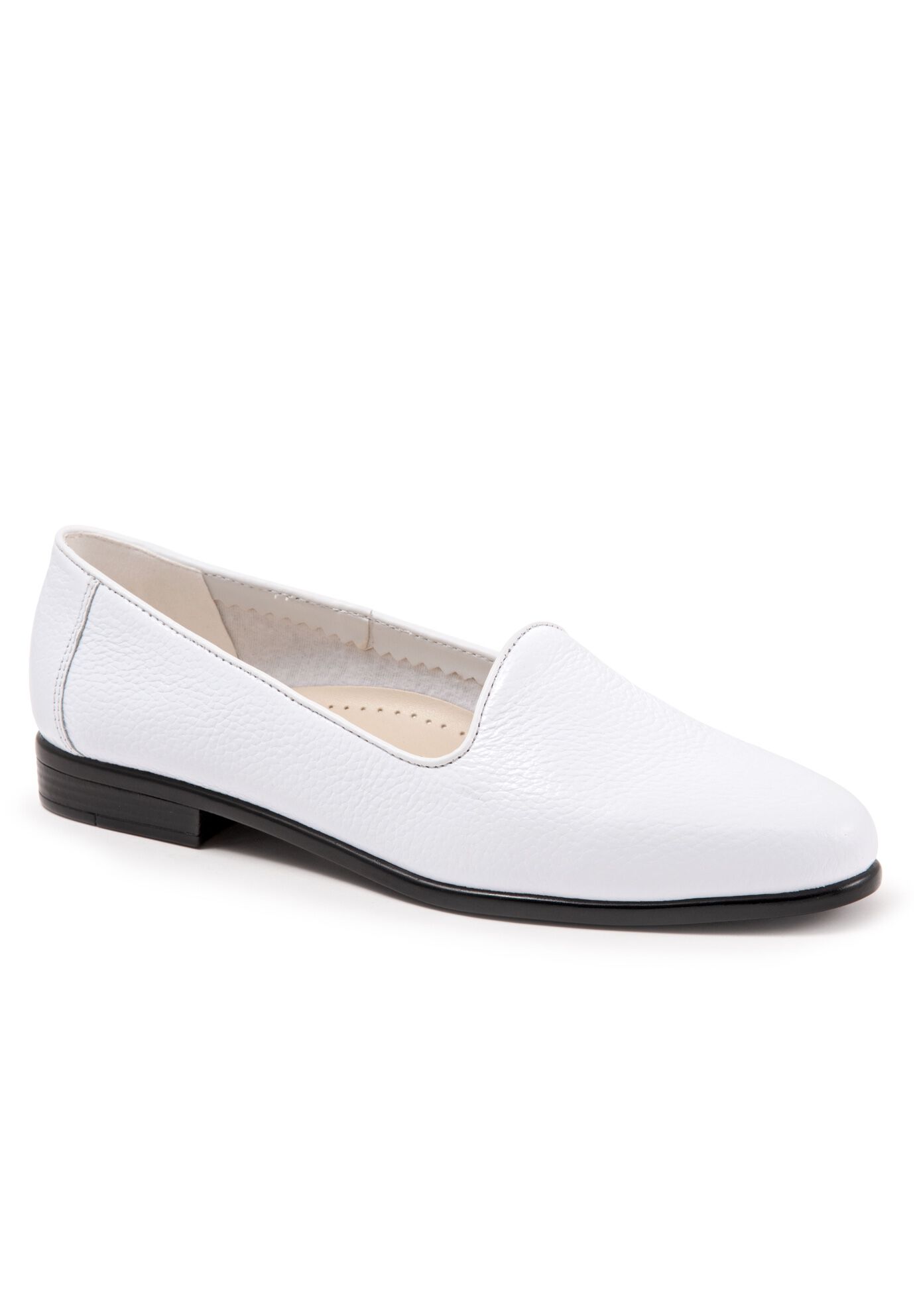 Liz Tumbled Flats by Trotters®, WHITE, hi-res image number 0