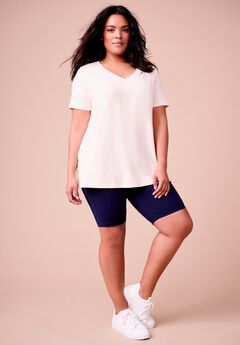 Plus Size Short Sleeve Tops