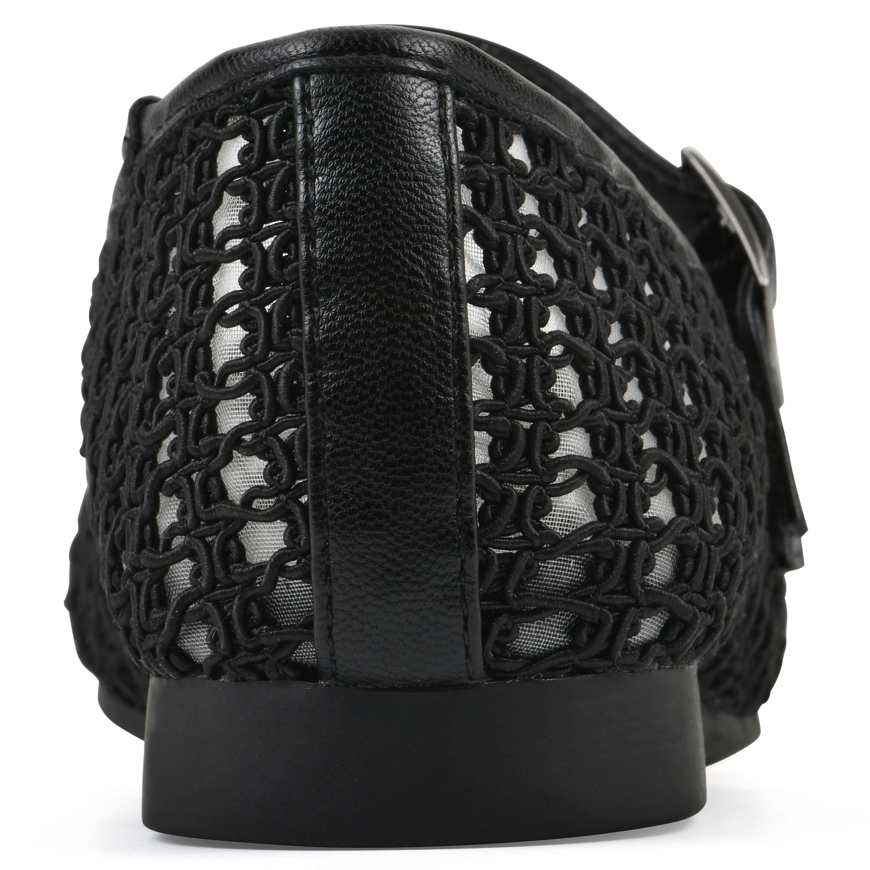 Besnik Mary Jane Flat, BLACK FABRIC, on-hover image number 1