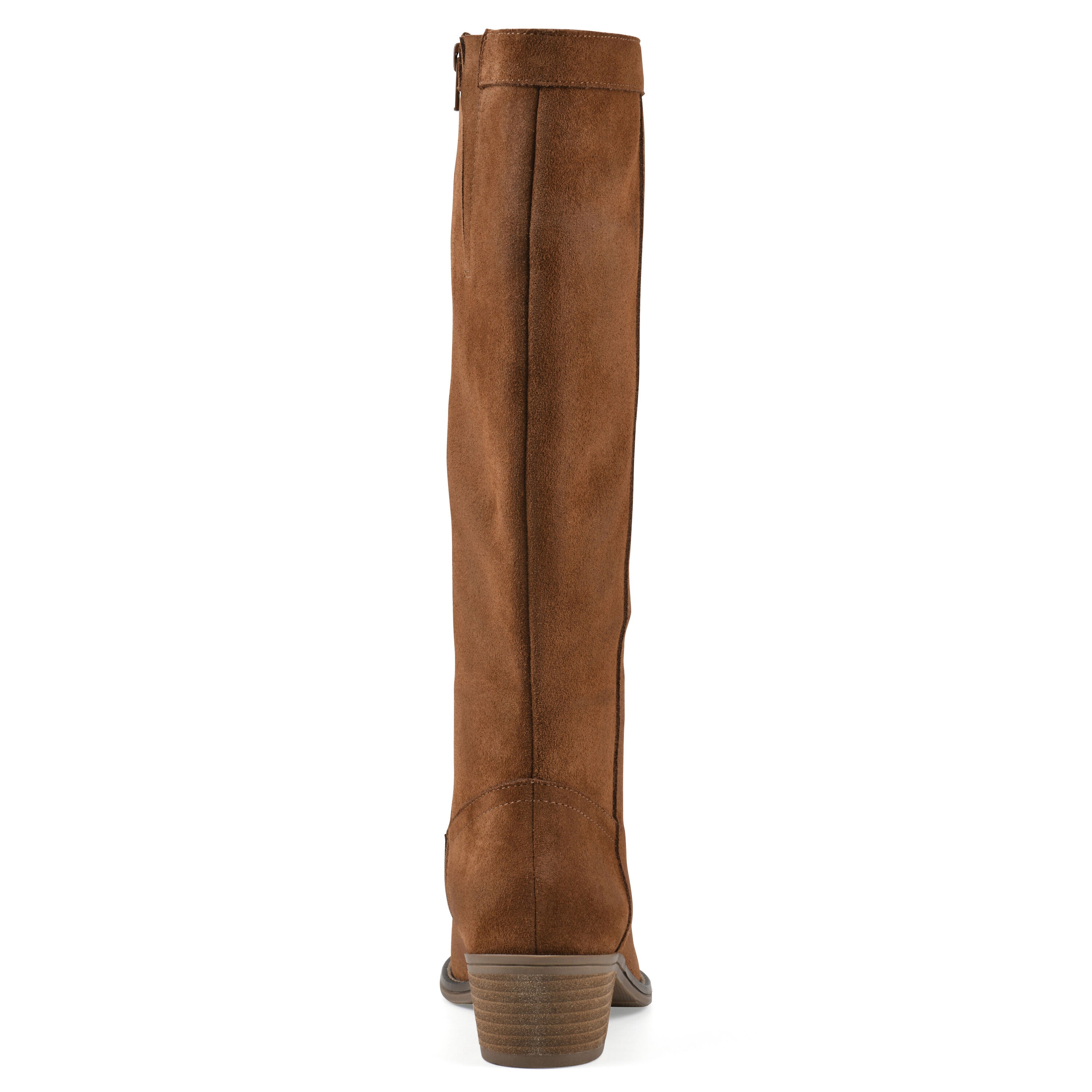 Altitude Wide Calf Tall Shaft Boot, PECAN SUEDE, on-hover image number 1