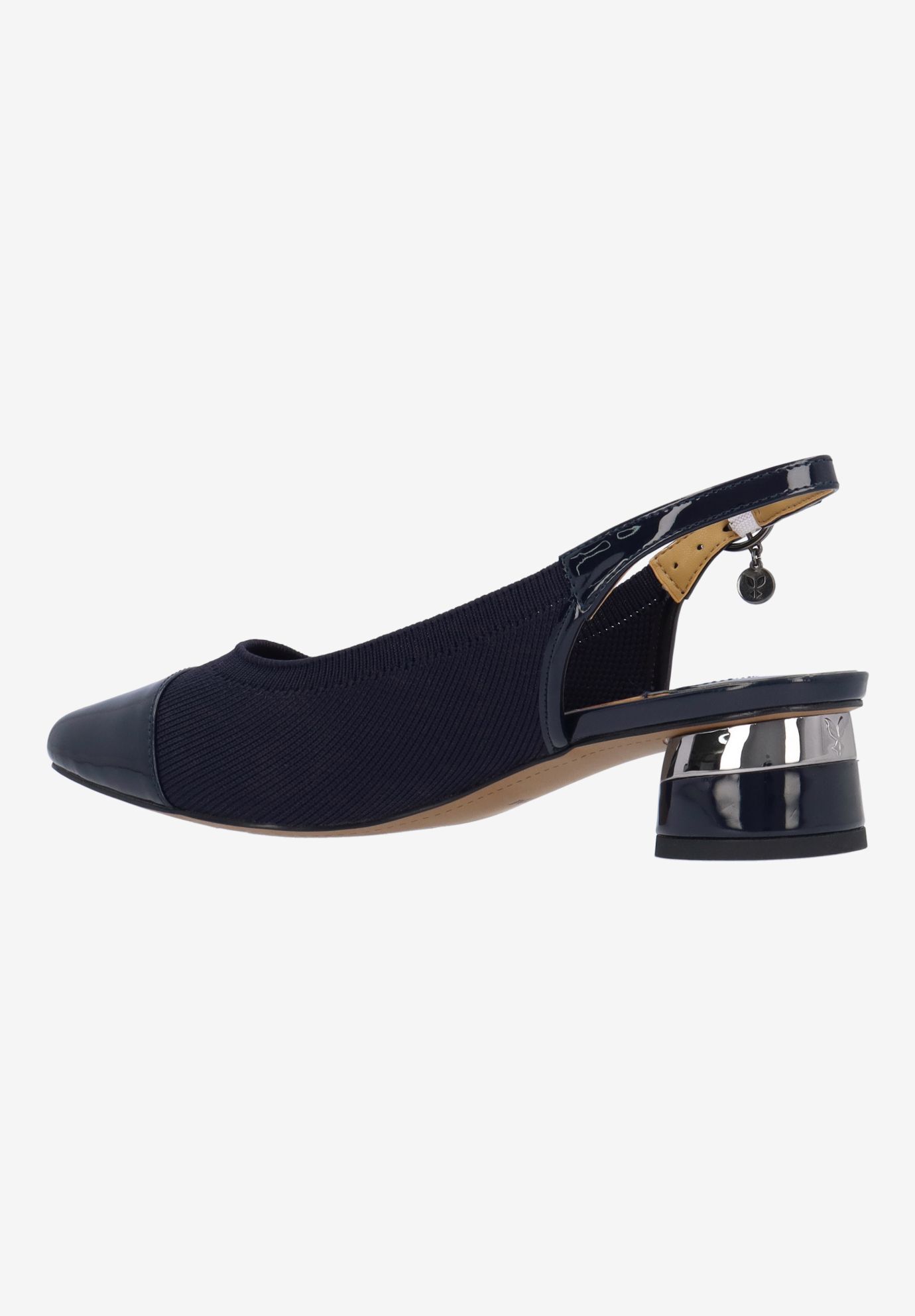 Givora Sling Back Pump, NAVY, alternate image number 5