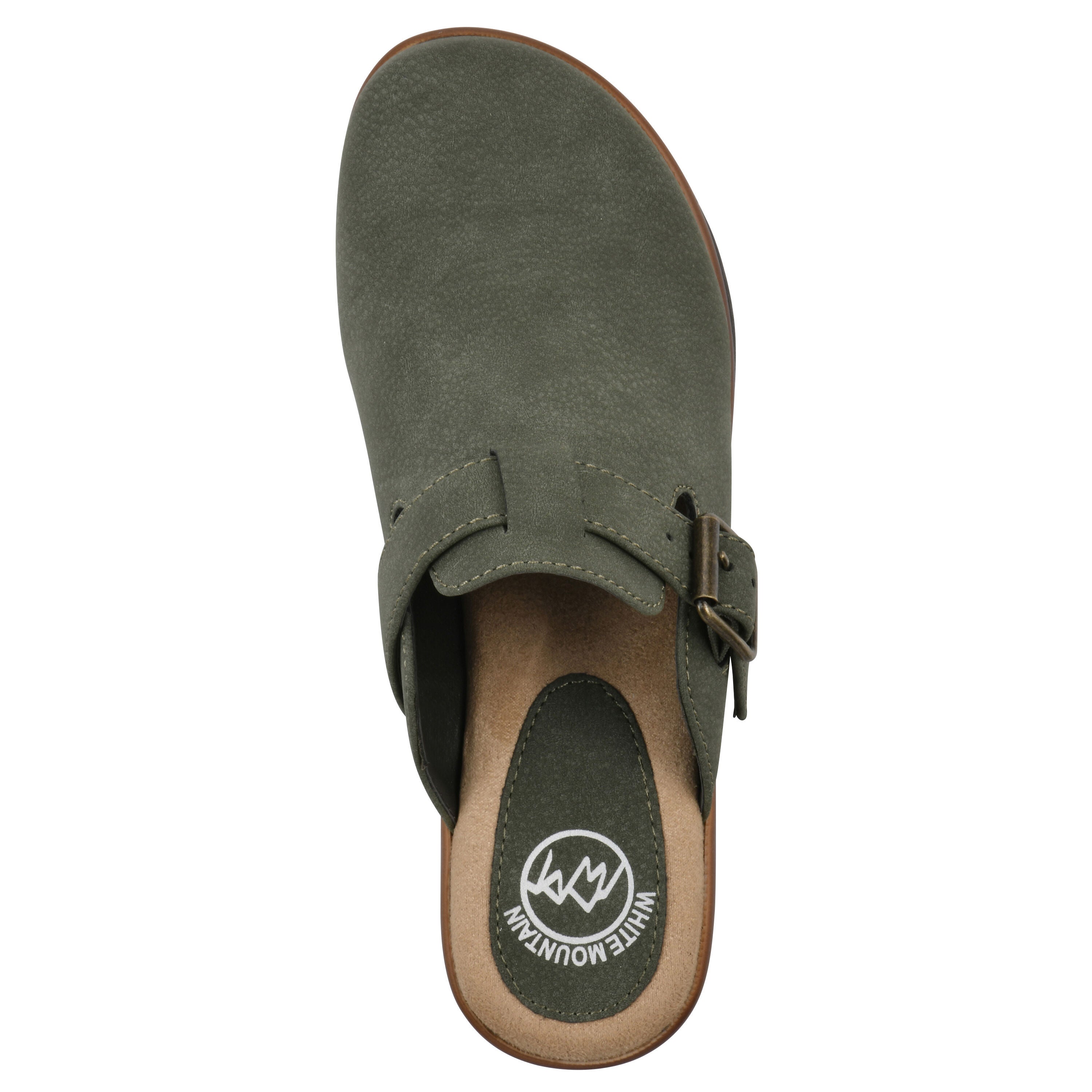 Viewed Slip-On Clog, OLIVE SMOOTH, alternate image number 4
