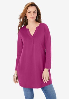 Y Neck Ultimate Tunic